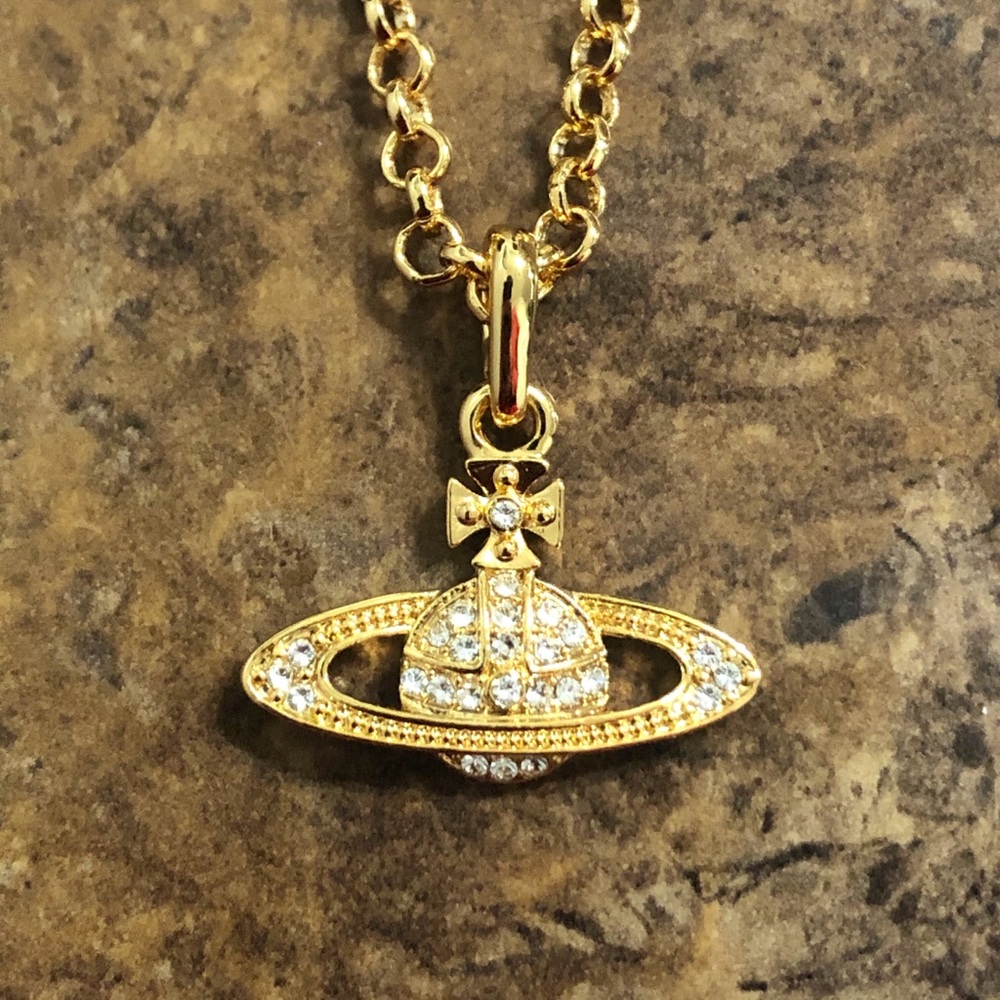 Vivienne Westwood Necklace Gold Orb